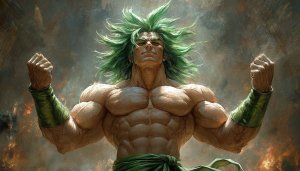 Broly Wallpaper - Dragon Ball Super Anime Art 4K