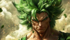 Dragon Ball Super Broly Wallpaper: Anime Character Art for Desktop