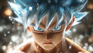 Goku Super Saiyan Blue Anime Wallpaper 4k, Phone & Desktop
