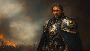 Warhammer Wallpaper, Knight Wallpaper, Man in Armour, 4k Wallpaper