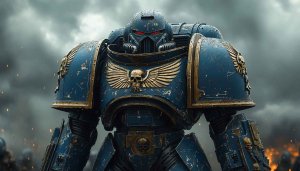 Warhammer 40K Wallpaper: Space Marine, Ultramarines, 4K, Desktop, Laptop
