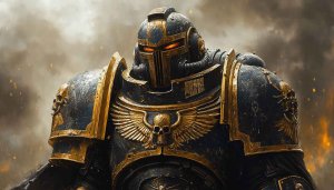 Warhammer 40k Wallpaper, Space Marine Wallpaper, Grimdark Art Wallpaper