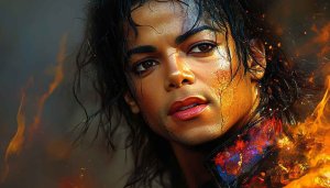Michael Jackson Wallpaper, Thriller Wallpaper, Music Icon Art, 4K Wallpaper