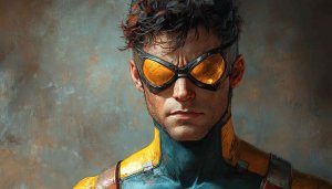 Invincible Comic Wallpaper, Superhero 4K Wallpaper, Cartoon Character Illustration