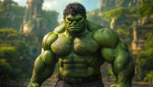Hulk Superhero Wallpaper, Marvel Character Art, HD Mobile Background