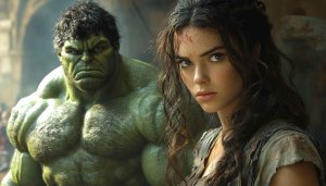 Hulk and Heroine: Superheroes Movie Wallpaper, 4k Animated Wallpaper