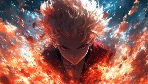 My Hero Academia Anime Wallpaper: Bakugo Katsuki 4K Wallpaper