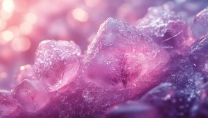 Crystal Wallpaper: Pink Gemstone 4k for Desktop, Laptop Backgrounds