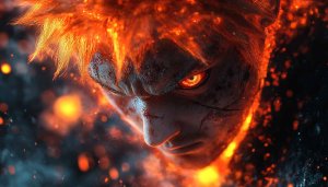 Naruto Kurama Mode Anime Wallpaper for Desktop and Mobile