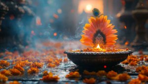 Diwali Wallpaper, Hindu Festival Wallpaper, Rangoli Wallpaper, Festive Wallpaper 4K