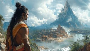 Ramayana Wallpaper: Lord Ram Landscape Wallpaper, Hindu Mythology Wallpaper