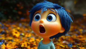 Inside Out Joy Movie Wallpaper, Cartoon Character 4k Wallpaper