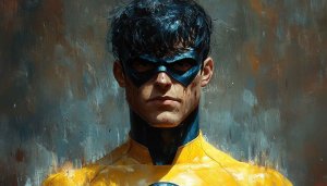 Nightwing Wallpaper: Superhero Art, DC Comics, 4k Wallpaper