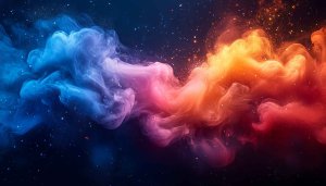 Nebula Space Wallpaper: Colorful Cosmic Cloud HD Aesthetic