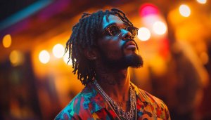 Rapper Wallpaper: Cool Dreadlocks, Glasses, Beard 4K Wallpaper