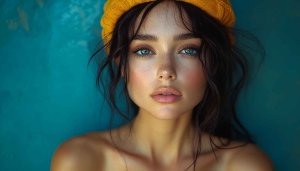 Brunette Girl Wallpaper, Portrait Wallpaper, Beautiful Woman Desktop Wallpaper