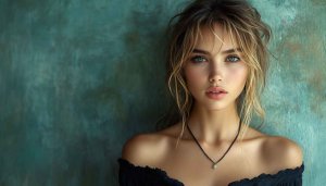 Beautiful Woman Portrait Wallpaper, Model Photoshoot, Desktop Backgrounds, 4k
