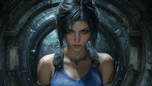 Tomb Raider Girl Wallpaper - Lara Croft Game Art UHD