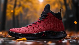 Air Jordan Shoes Wallpaper: High-Top Sneaker Background for Desktop & Mobile