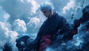 Gintama Anime Wallpaper: Sakata Gintoki Art for Desktop & Mobile