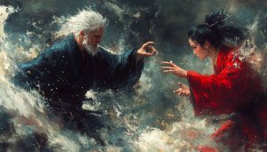 Samurai Wallpaper: Art, Warrior, Martial Arts, Aesthetic, Desktop, 4K