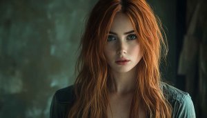 Redhead Girl Wallpaper, Model Portrait Wallpaper for Desktop & Mobile