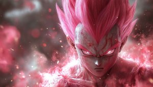 Dragon Ball Super Wallpaper - Vegeta Super Saiyan Rose Wallpaper