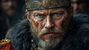Vikings King Wallpaper, Ragnar Lothbrok, Travis Fimmel, TV Show Wallpaper