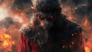 Monkey King Wallpaper, Mythical Creature Wallpaper, Journey to the West