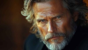 Man Portrait Wallpaper, Bearded Man 4k Wallpaper, Silver Hair Wallpaper