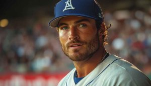Baseball Player Wallpaper: High Resolution Sports Theme, Sportsman Portrait