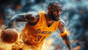 LeBron James Lakers Wallpaper 4k, Basketball Wallpaper for Desktop, Laptop