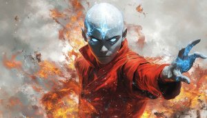 Avatar Aang Wallpaper 4K | The Last Airbender Desktop Background