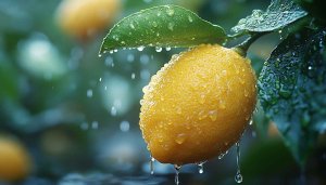Fresh Lemon Wallpaper: Citrus Fruit, Summer, Nature 4k Wallpaper