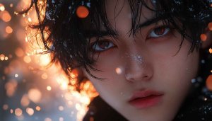 Winter Boy Anime Wallpaper for Desktop and Phone in 4K