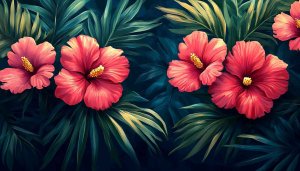 Hibiscus Flower Wallpaper for Desktop Backgrounds and Mobile Phones