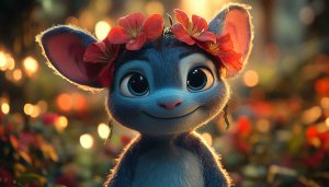 Cute Mouse Wallpaper, Cartoon Wallpaper, Animal Wallpaper, 4k Wallpaper
