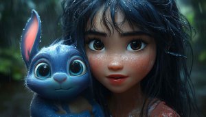 Lilo and Stitch Wallpaper, Disney Cute Cartoon Wallpaper HD