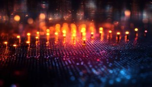 Abstract Lights Wallpaper: High-Resolution Digital Art for Desktop & Mobile