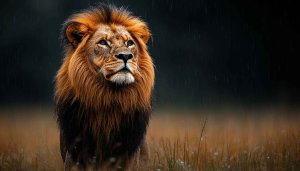 Majestic Lion Wallpaper: Wildlife, Animal, 4K, Desktop, Phone Backgrounds