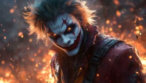 Creepy Clown Wallpaper, Horror Clown 4k Wallpaper, Halloween Theme