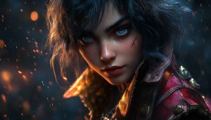 Fantasy Girl Wallpaper: Character Art, Digital Art, AI Art