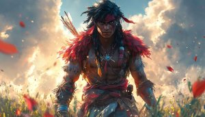 Native American Warrior Wallpaper 4k, PC, Laptop, Desktop Background