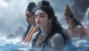 Hindu Goddess Wallpaper: Devi 4K Wallpaper for Desktop, Mobile