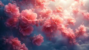 Pink Flower Wallpaper: Floral Background for Desktop, Laptop, Mobile, 4K