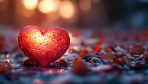 Valentines Day Heart Wallpaper Love Theme Romance Background HD