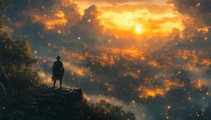 Zelda Wallpaper: Breath of the Wild Inspired Landscape 4K