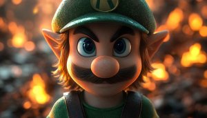 Luigi Wallpaper, Super Mario Bros, Character Wallpaper, 4K Wallpaper