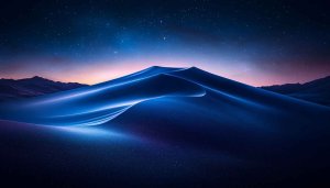 Night Sky Wallpaper: Starry Desert Scenery for Desktop & Mobile