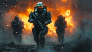 Halo Wallpaper: Master Chief, Video Game Wallpaper, 4k Gaming Wallpaper